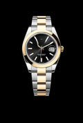 Classic Black Steel and Yellow Gold 41mm (2)