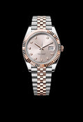 Classic Steel and Rose Gold 41mm (2)