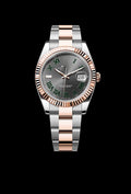 Classic Slate Steel and Rose Gold 41mm