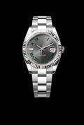 Classic White Steel and White Gold 41mm (5)