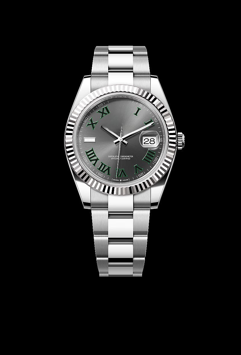 Classic White Steel and White Gold 41mm (5)