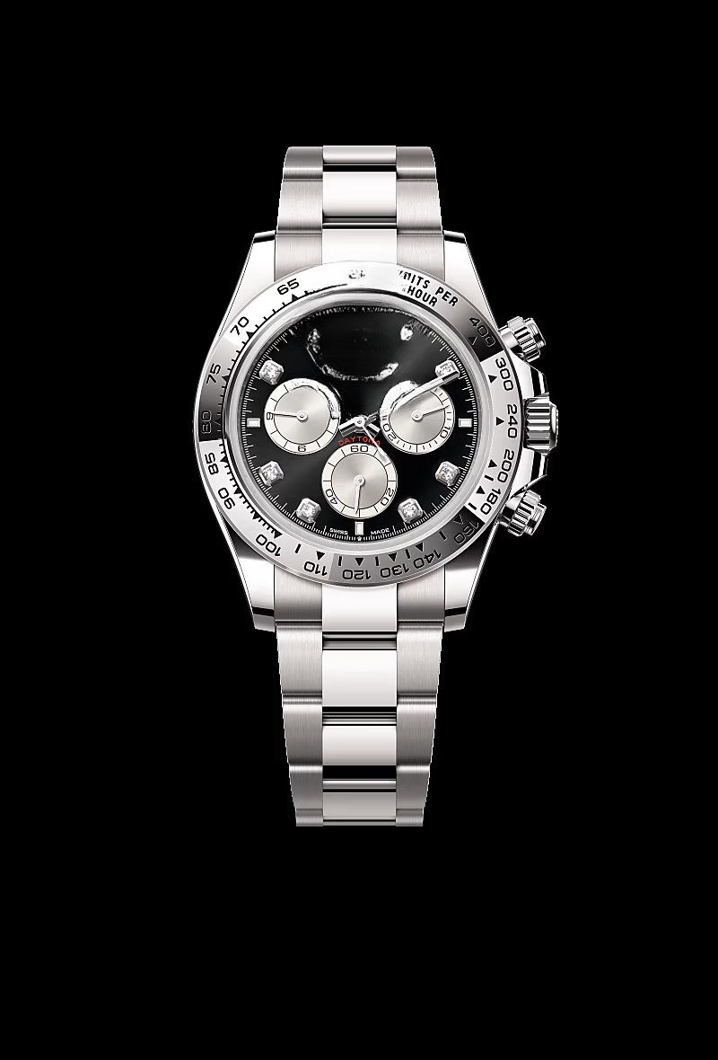 Classic Black 18 ct white gold 40mm (2)