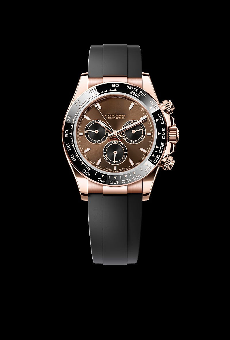Classic Black 18 ct Rose gold 40mm (2)
