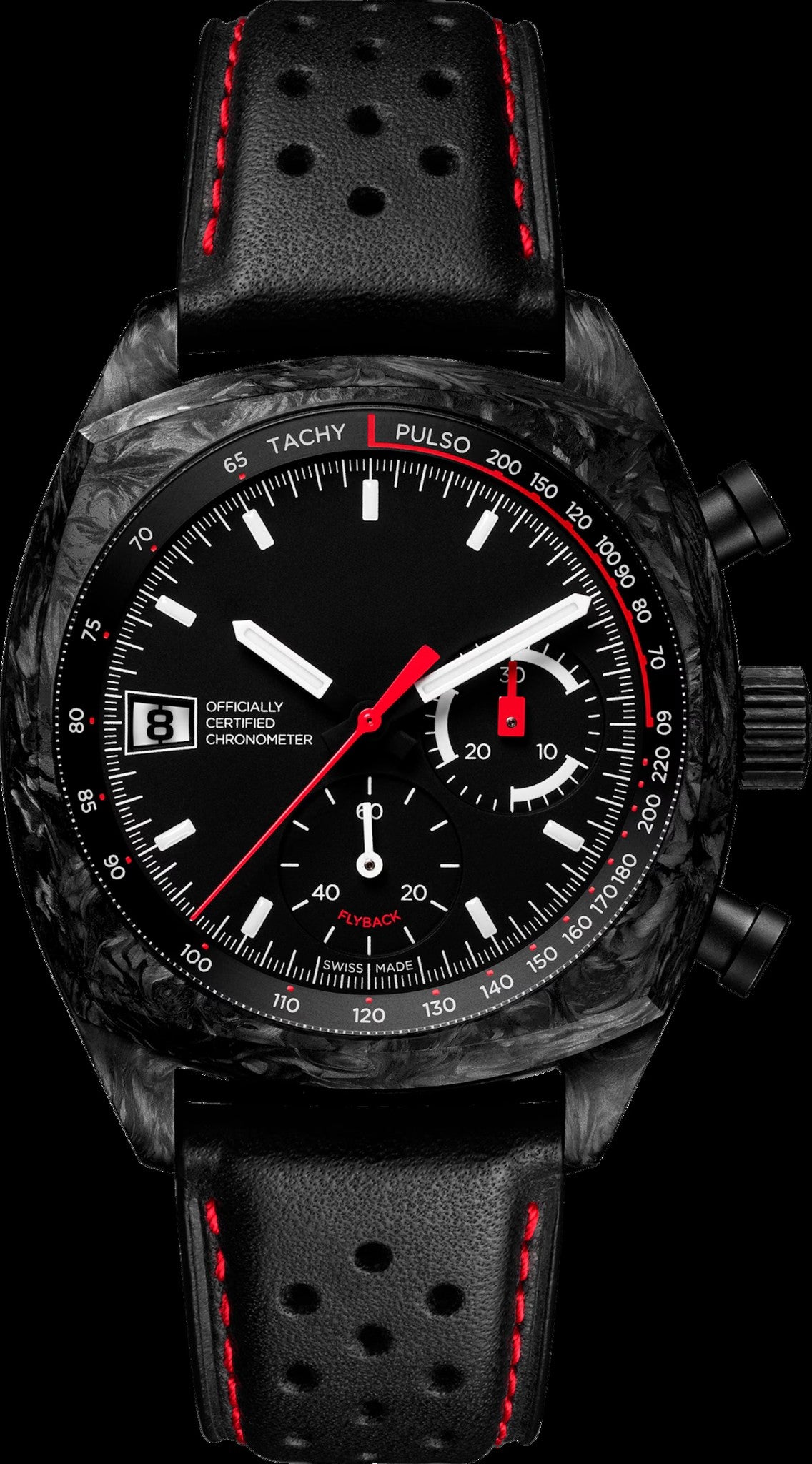 Racing Black Carbon 42mm