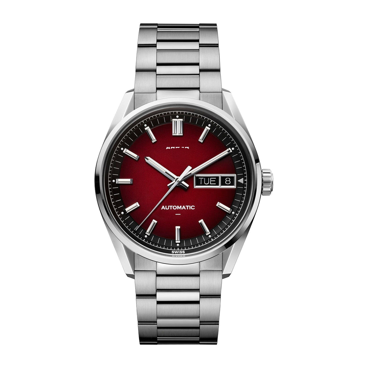 Classic Red Steel 41mm