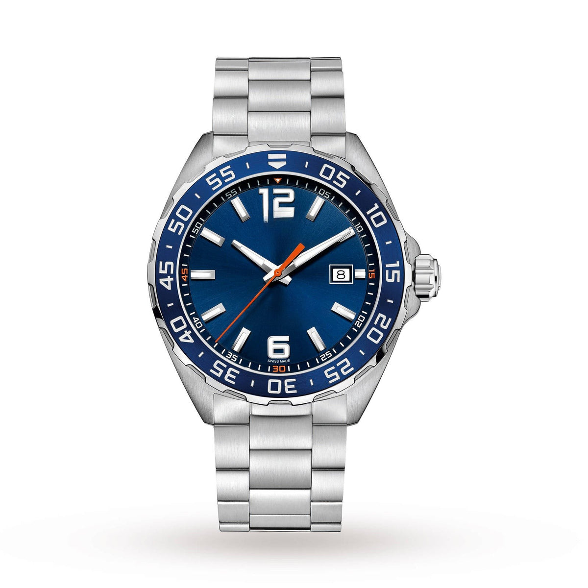Classic Blue Stainless Steel 43mm (5)