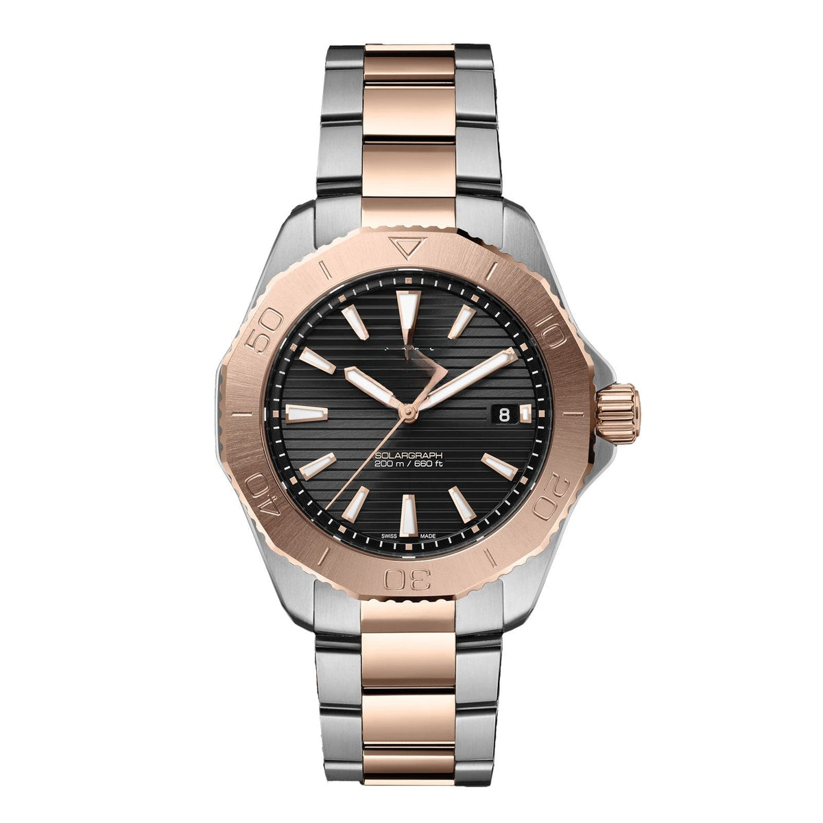 Classic Black Rose Gold 40mm