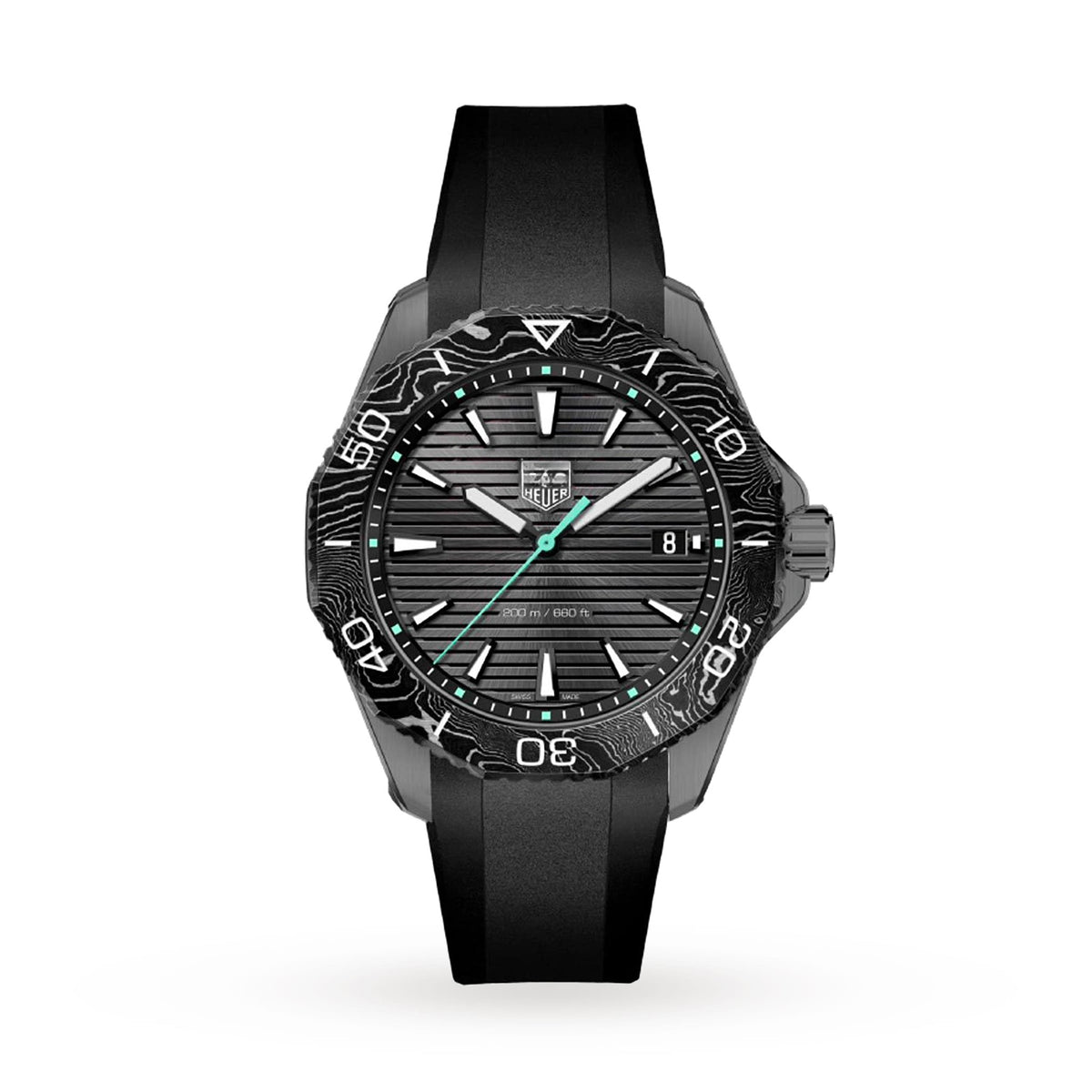 Sports Black Stainless Steel 40mm