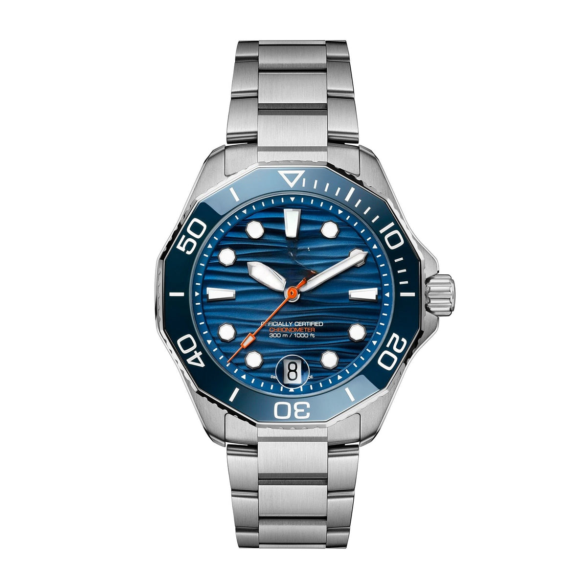 Chronograph Blue Stainless Steel 42mm (17)