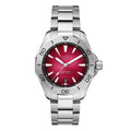 Sports Red Stainless Steel 40mm