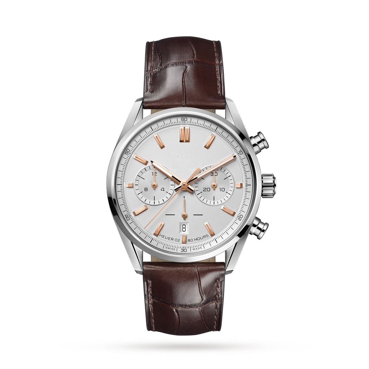Classic Silver Rose Gold 42mm