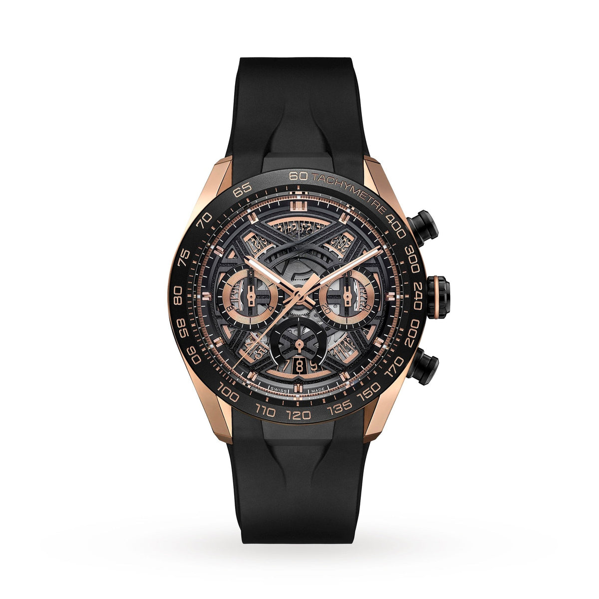Classic Black 18K Rose Gold 44mm (4)