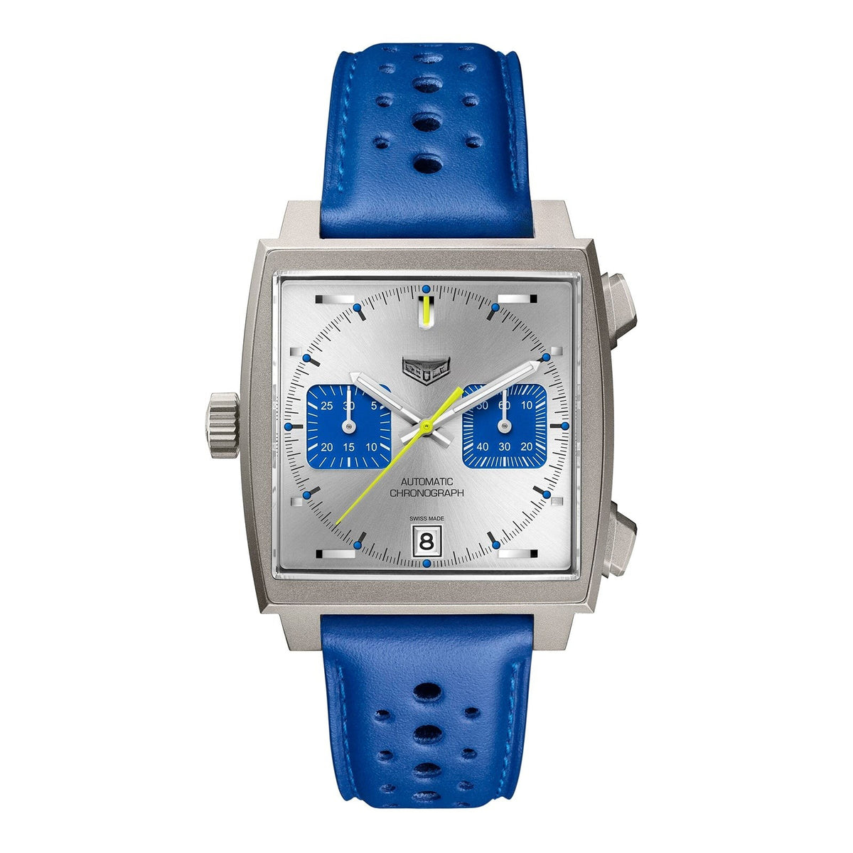 Racing Blue Titanium 39mm