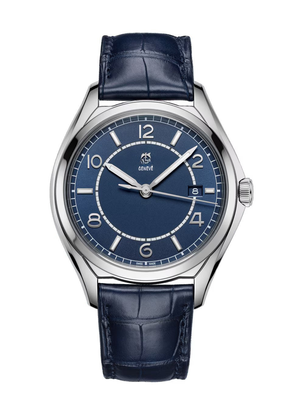 Classic Blue Stainless Steel 40mm