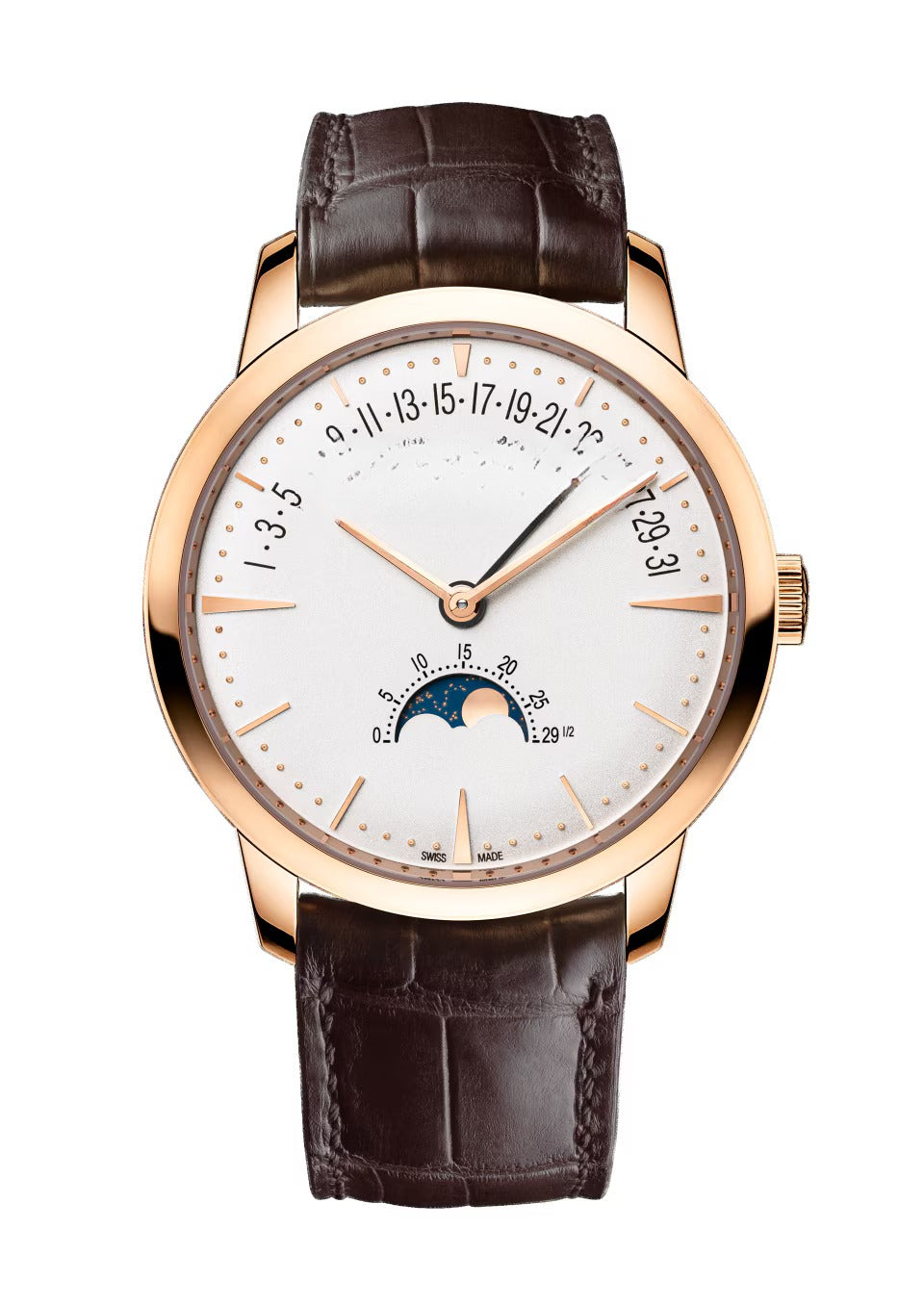 Classic Silver 18K Rose Gold 42.5mm